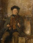BRAGGER Carl 1875-1907,The violin player,1882,Bonhams GB 2011-01-18
