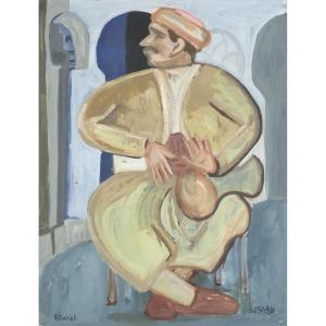 BRAHIM Dahak 1931-2009,LE JOUEUR DE DARBOUKA,Tajan FR 2019-11-13