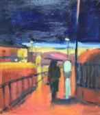 BRAITHWAITE PAUL,Street scene at night,Fieldings Auctioneers Limited GB 2018-03-24