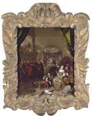 BRAKENBURGH Richard 1650-1702,The Marriage at Cana,1689,Christie's GB 2005-12-09