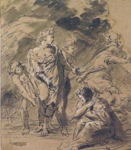 BRAMER Leonard 1596-1674,Diana and Actaeon,1596,The Romantic Agony BE 2016-11-25