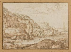 BRAMER Leonard 1596-1674,Paysage fluvial,Artcurial | Briest - Poulain - F. Tajan FR 2013-11-13