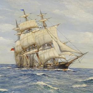 BRAMLEY R 1900-1900,Taeping clipper ship at sea,Burstow and Hewett GB 2019-04-17