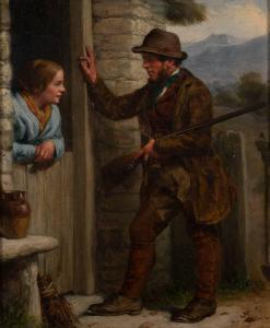 BRAMLEY William 1900-1932,GAMEKEEPER'S COURTSHIP,Whyte's IE 2023-04-03