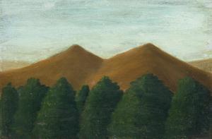 BRANCHARD Emile Pierre 1881-1938,Mountain Landscape,1930,Swann Galleries US 2021-09-21