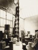 BRANCUSI Constantin 1876-1957,Vue d'atelier,c. 1925,Christie's GB 2020-10-22