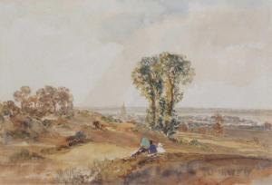 BRANDARD Robert 1805-1862,Windmill Hill, Gravesend,Sworders GB 2023-04-04