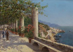 BRANDEIS Antonietta 1849-1926,On the terrace dei Cappuccini, Amalfi,Bonhams GB 2024-03-14