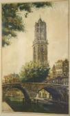 BRANDENBURG Cornelis 1884-1954,Dom Utrecht,Venduehuis NL 2011-08-31