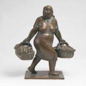 BRANDES Gerhard 1923,A Figure 'Market-woman',c.1922,Stahl DE 2020-05-16