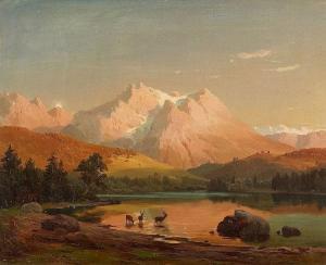 BRANDES Hans Heinrich Jurgen 1803-1868,Mountainous Landscape with Fauna,Lempertz DE 2016-03-16