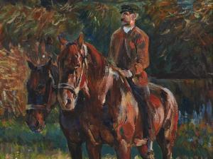 BRANDES Willy 1876-1956,Rider with Horses,1920,Auctionata DE 2013-08-30