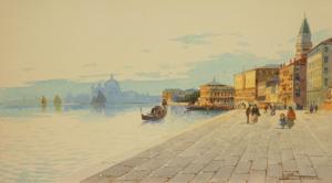 BRANDETTI G.H 1800-1800,Venetian waterfront,Fieldings Auctioneers Limited GB 2016-05-21