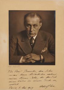 BRANDL Steffi 1897-1966,Adolf Loos,1926,Palais Dorotheum AT 2024-01-25