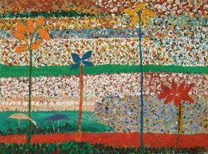 BRANDSTATTER YEHOSHOUA 1891-1975,Landscape,1969,Matsa IL 2019-08-27