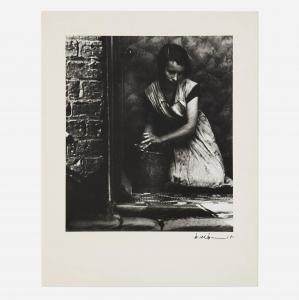 BRANDT Bill 1904-1983,Housewife, Bethnal Green, London,1960,Los Angeles Modern Auctions 2024-03-08