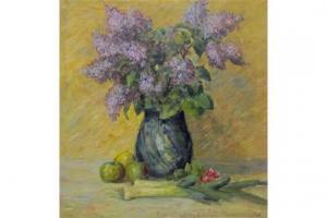 BRANDT Hedvig 1881-1946,Still Life Study of Flowers in a Vase,Keys GB 2015-12-11