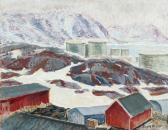 BRANDT Troels 1909-1992,Landscape from Greenland,Bruun Rasmussen DK 2017-05-09