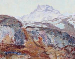 BRANDT Troels 1909-1992,Landscape from Greenland,Bruun Rasmussen DK 2017-06-13