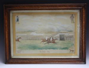 BRANDT W 1900-1900,A horse racing scene,Cuttlestones GB 2021-03-11