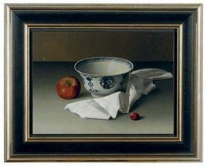BRANDTSOEN Hendrick,Still life of a decorative porcelain bowl with an ,1984,Christie's 2010-09-30