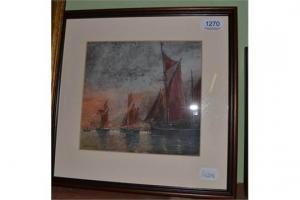 BRANGWYN Frank 1867-1956,Sailing boats,Tennant's GB 2015-11-28