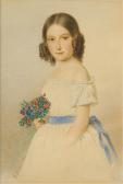 BRANICKA Roza Potockich 1780-1862,Portret córki - Katarzyny Branickiej,Rempex PL 2005-07-27