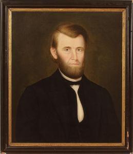 BRANNON Philip,Attributed to be a Portrait of Dr. John Warner,1868,Stair Galleries 2013-06-01