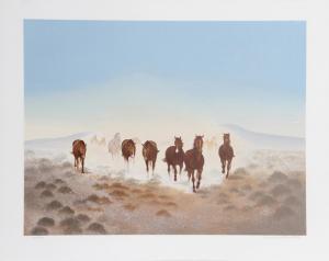 BRANSTETTER Gwendolyn 1924,Dust In The Desert,1981,Ro Gallery US 2023-11-17