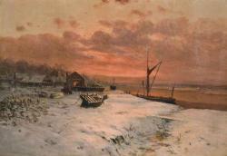 BRANWHITE Charles Brooke 1851-1929,Near Maldon,Christie's GB 2014-11-26