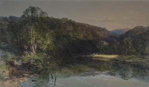 BRANWHITE Charles 1817-1880,Untitled - river llugwy,1861,Maynards CA 2015-09-22