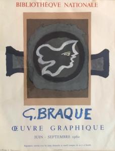 BRAQUE Georges 1882-1963,Bibliotheque Nationale Paris,1960,Montefiore IL 2016-05-17