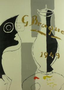 BRAQUE Georges 1882-1963,Weinkrug,1949,Schlosser DE 2013-06-29