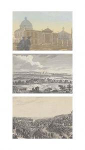 BRASCH Carl August 1866,Nord-Ansicht von Prag aus dem Volksgarten,Christie's GB 2017-05-18