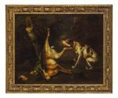 BRASCH Wenzel Ignaz 1708-1761,Cacciagione con cane,Wannenes Art Auctions IT 2019-03-07