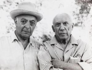 BRASSAI Gilberte 1920-2012,Brassaï et Pablo Picasso à Notre-Dame-de-Vie,1966,Ader FR 2023-11-09