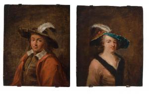 BRASSAUW Melchior 1709-1760,Portraits of a gentleman and a lady,Palais Dorotheum AT 2022-12-19