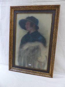 BRASSEUR Georges 1880-1950,Femme au chapeau,1910,VanDerKindere BE 2020-12-01