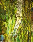 BRATBY John Randall 1928-1992,2002- Study of a tree trunk,Rosebery's GB 2009-07-14