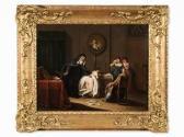 BRAUN Adam 1748-1827,Correction in the Girls' School,1789,Auctionata DE 2015-11-30