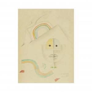 BRAUNER Victor 1903-1966,Sans titre,1958,Cornette de Saint Cyr FR 2024-03-27