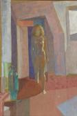BRAVERMAN Sylvia 1918,«Composition cubiste, femme à l'atelier»,Baron Ribeyre & Associés 2016-06-17