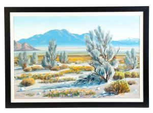 BRAY Carl G. 1917-2011,DESERT LANDSCAPE,Garth's US 2017-04-07