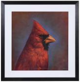 Breakey Kate 1957,Cardinalis cardinalis, Northern Cardinal III,1998-00,Brunk Auctions US 2022-10-14