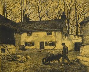 BREALEY William Ramsden 1889-1949,The Homestead,1915,Golding Young & Co. GB 2019-08-28
