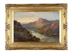 BREANSKI de Alfred I & II,EVENING, A MOUNTAIN TORRENT,Ross's Auctioneers and values 2017-08-09