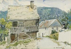 BREANT R 1900-1900,Habitations dans un village montagneux,1966,Ader FR 2012-12-01