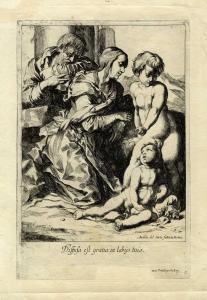 BREBIETTE Pierre 1598-1650,Sacra Famiglia con San Giovannino,1630-1650,Gonnelli IT 2023-05-23