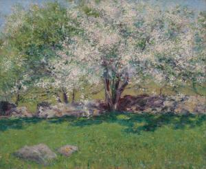 BRECK John Leslie 1860-1899,Apple Trees,1889,Sotheby's GB 2022-11-15