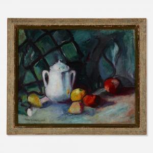 BRECKENRIDGE Hugh Henry,Still Life with Carafe and Fruit,Rago Arts and Auction Center 2022-11-10